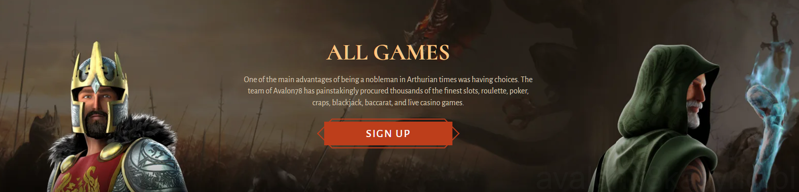Avalon78 Casino Bonus Powitalny
